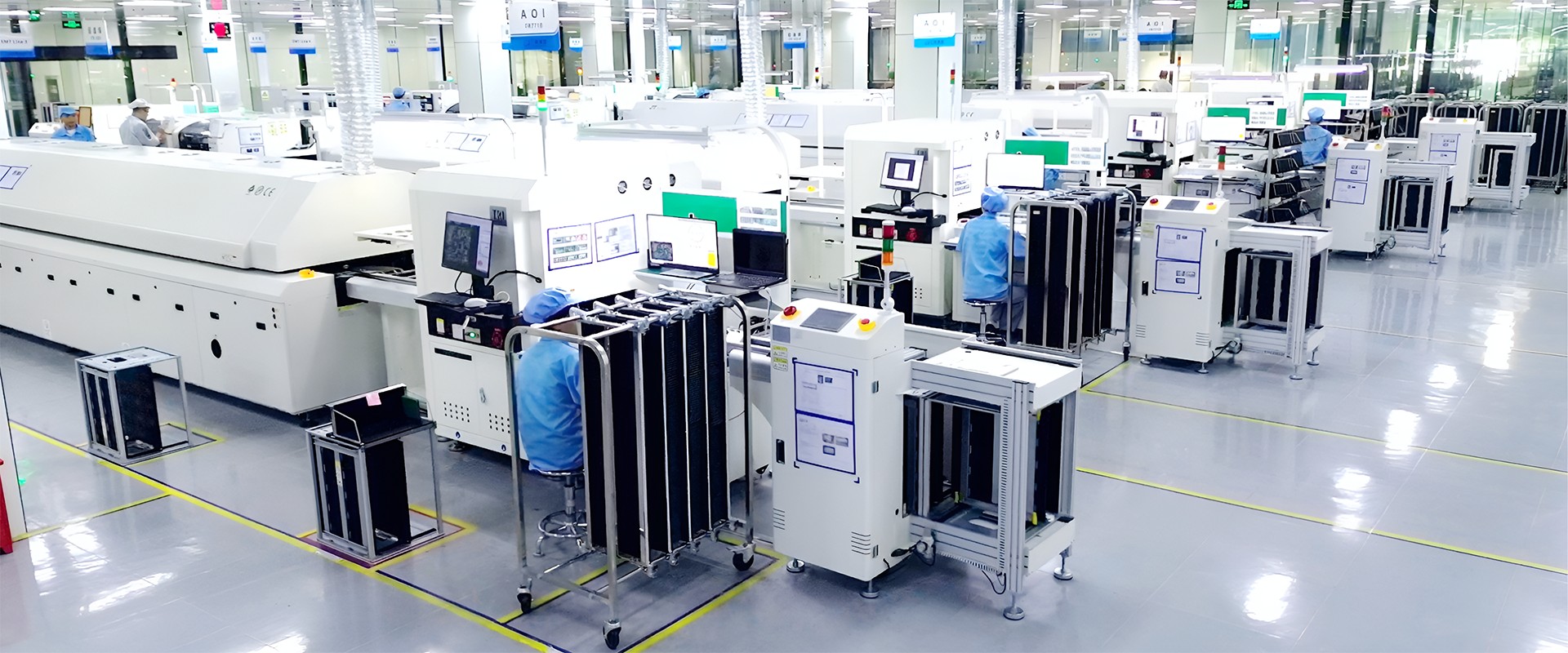 Usine SUNSAM en Chine